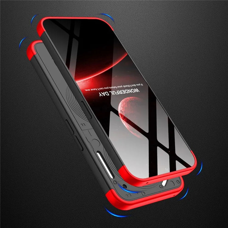 GKK For Nothing Phone (2a) Case Hard PC Pattern Printing Smooth Touch Phone Back Cover