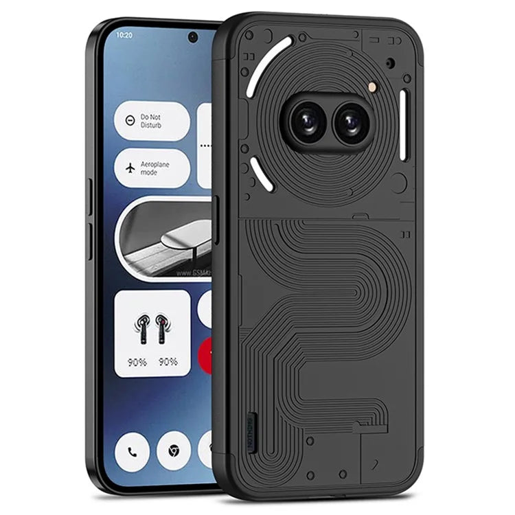 GKK For Nothing Phone (2a) Case Hard PC Pattern Printing Smooth Touch Phone Back Cover