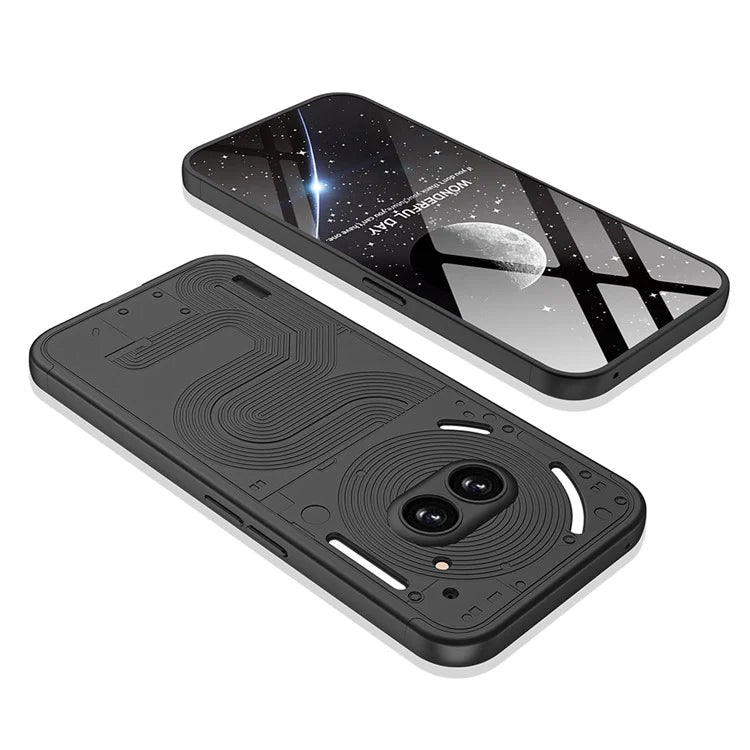 GKK For Nothing Phone (2a) Case Hard PC Pattern Printing Smooth Touch Phone Back Cover