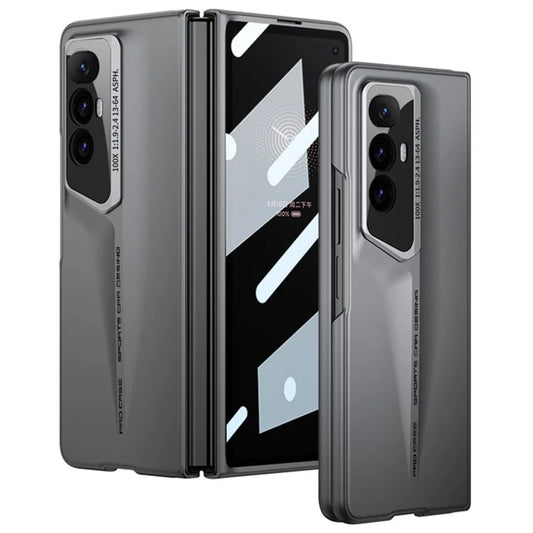 GKK For Xiaomi Mi Mix Fold Case Shockproof PC Folding Phone Cover with Tempered Glass Film