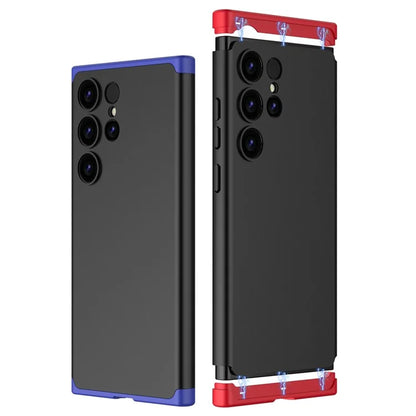 For Samsung Galaxy S24 Ultra Case 3-Piece Matte Surface Hard PC Shell Phone Cover