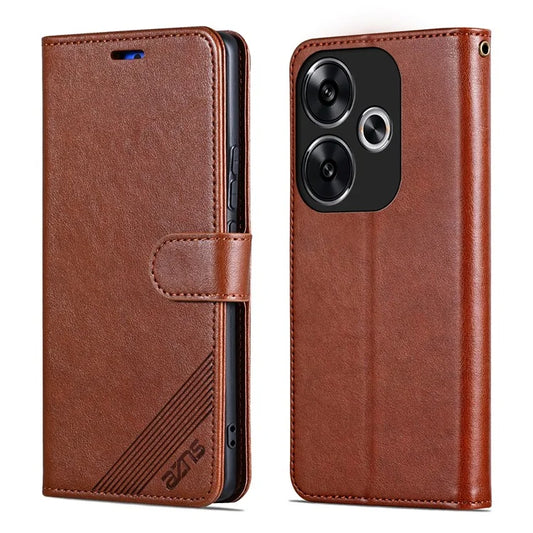 AZNS For Xiaomi Redmi Turbo 3 5G / Poco F6 5G Wholesale Phone Case Wallet Leather Flip Phone Cover