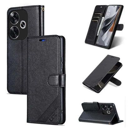 AZNS For Xiaomi Redmi Turbo 3 5G / Poco F6 5G Wholesale Phone Case Wallet Leather Flip Phone Cover