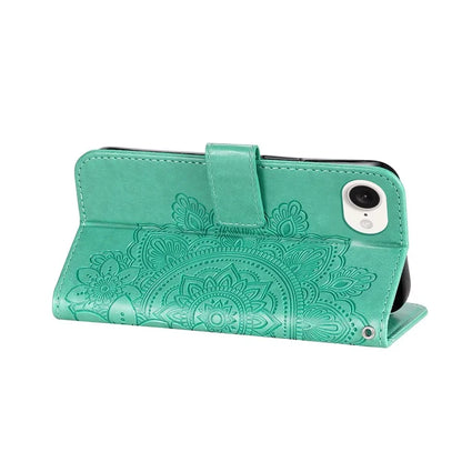 For iPhone SE (2024) Leather Wallet Case Flower Pattern Mobile Accessories Wholesale