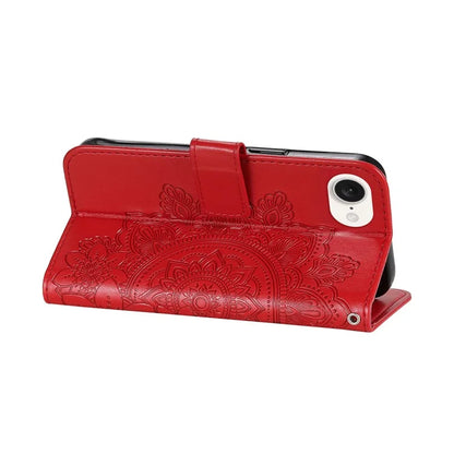 For iPhone SE (2024) Leather Wallet Case Flower Pattern Mobile Accessories Wholesale