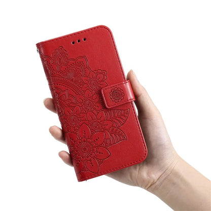 For iPhone SE (2024) Leather Wallet Case Flower Pattern Mobile Accessories Wholesale