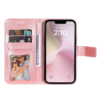 For iPhone SE (2024) Leather Wallet Case Flower Pattern Mobile Accessories Wholesale