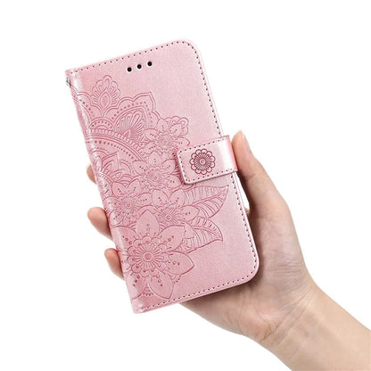 For iPhone SE (2024) Leather Wallet Case Flower Pattern Mobile Accessories Wholesale