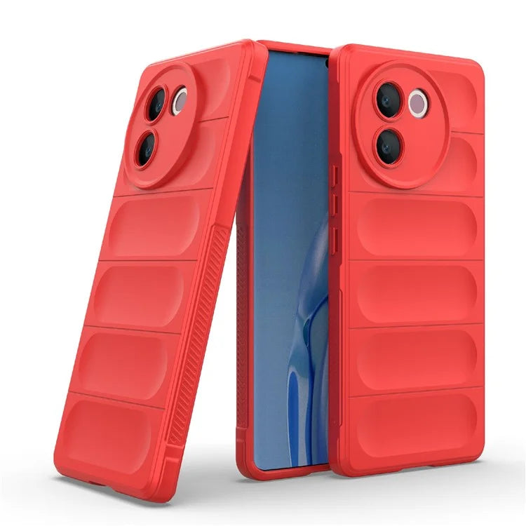 For vivo V30e 5G Case Impact Resistant TPU Phone Protective Shell