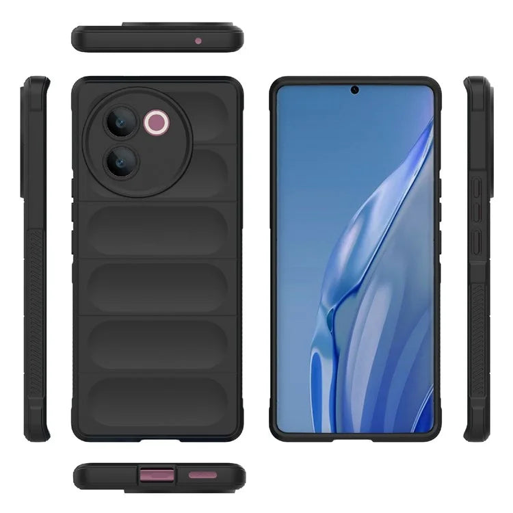 For vivo V30e 5G Case Impact Resistant TPU Phone Protective Shell