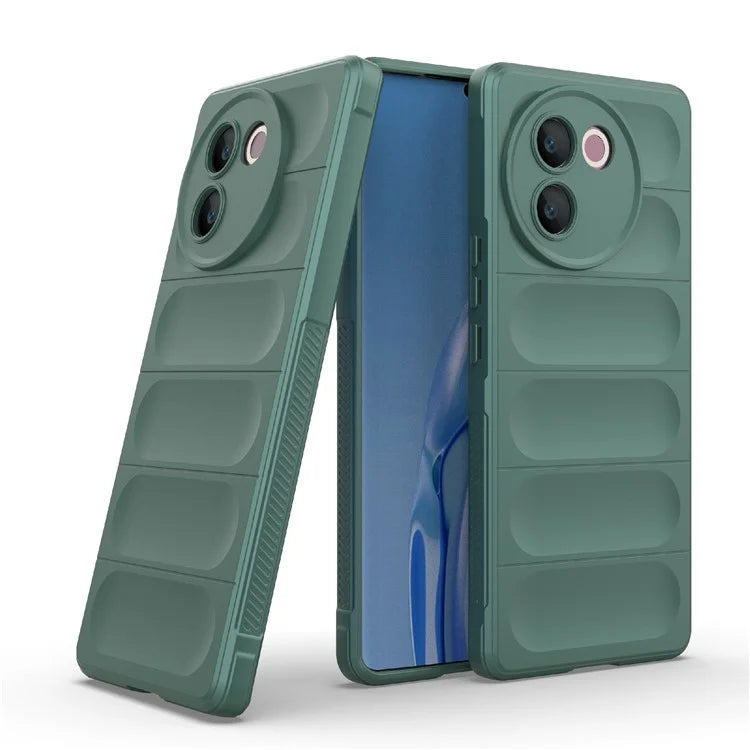 For vivo V30e 5G Case Impact Resistant TPU Phone Protective Shell