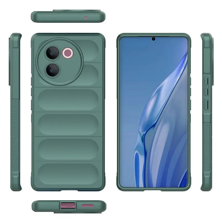For vivo V30e 5G Case Impact Resistant TPU Phone Protective Shell