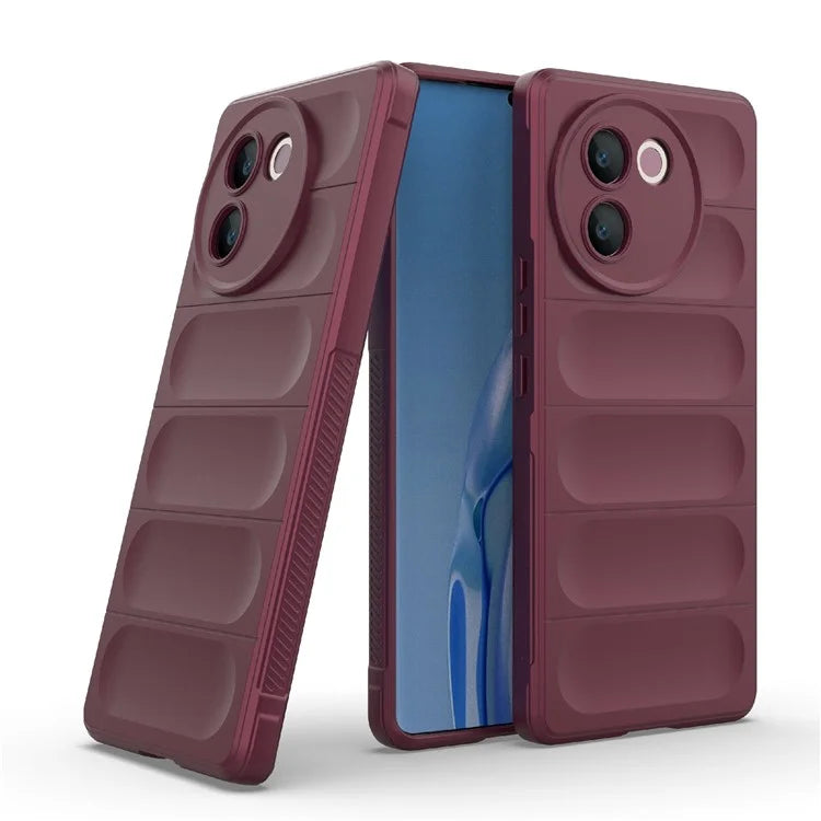 For vivo V30e 5G Case Impact Resistant TPU Phone Protective Shell