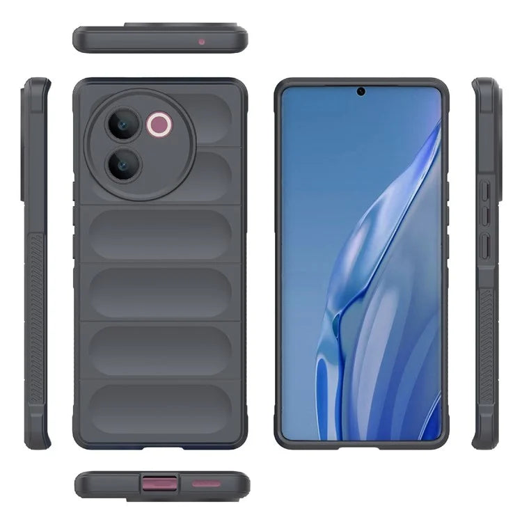 For vivo V30e 5G Case Impact Resistant TPU Phone Protective Shell