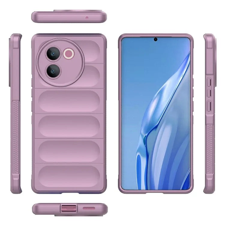For vivo V30e 5G Case Impact Resistant TPU Phone Protective Shell