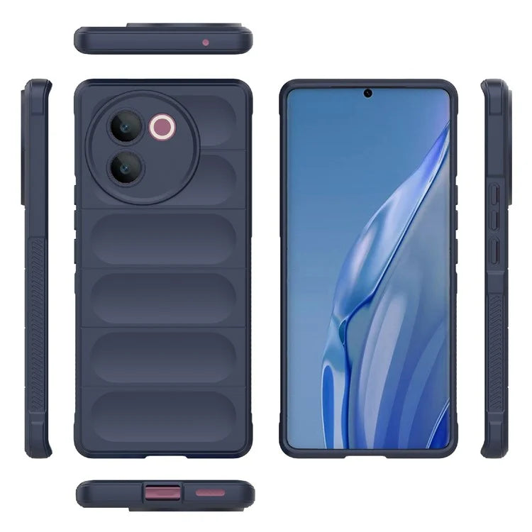 For vivo V30e 5G Case Impact Resistant TPU Phone Protective Shell