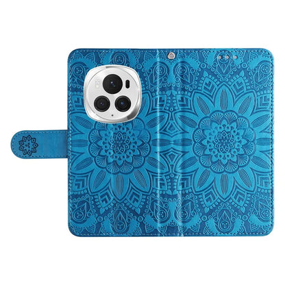 For Honor Magic6 Pro 5G Anti-Scratch Wallet Stand Phone Case Sunflower Leather Stand Mobile Phone Cover