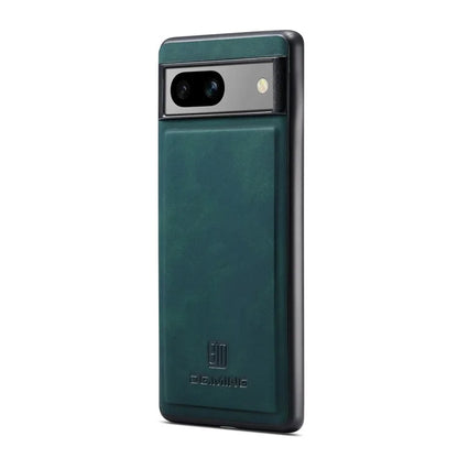 DG.MING For Google Pixel 8a Hybrid Case PU Leather+PC+TPU Anti-Scratch Phone Cover