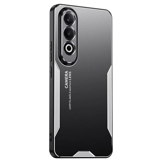 For Oppo K12 Case Anti-Drop Aluminum Alloy+PC+TPU Mobile Phone Cover