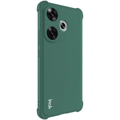IMAK For Xiaomi Redmi Turbo 3 5G / Poco F6 5G Case Matte TPU Drop Resistant Airbag Phone Cover