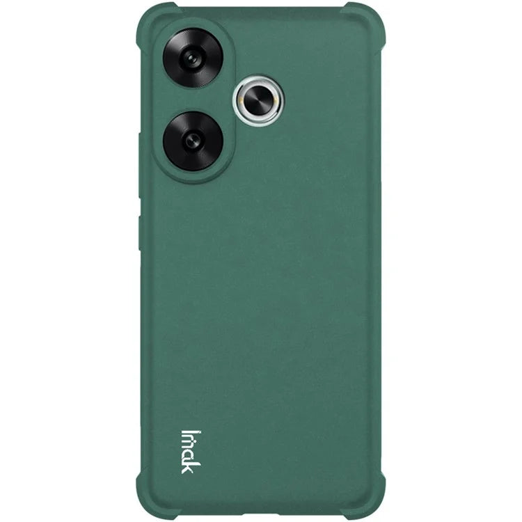 IMAK For Xiaomi Redmi Turbo 3 5G / Poco F6 5G Case Matte TPU Drop Resistant Airbag Phone Cover