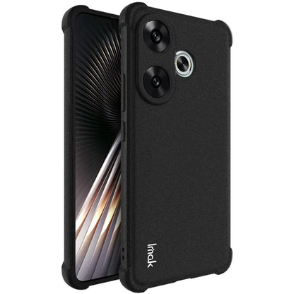 IMAK For Xiaomi Redmi Turbo 3 5G / Poco F6 5G Case Matte TPU Drop Resistant Airbag Phone Cover