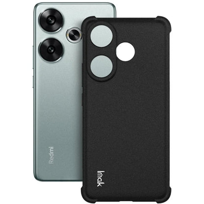 IMAK For Xiaomi Redmi Turbo 3 5G / Poco F6 5G Case Matte TPU Drop Resistant Airbag Phone Cover