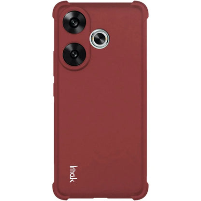 IMAK For Xiaomi Redmi Turbo 3 5G / Poco F6 5G Case Matte TPU Drop Resistant Airbag Phone Cover
