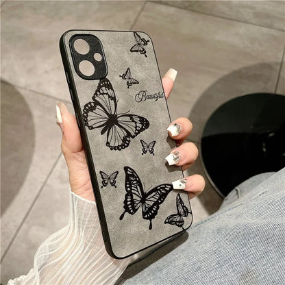 For Samsung Galaxy A05 4G Case Retro PU Leather+PC+TPU Mobile Phone Cover