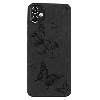 For Samsung Galaxy A05 4G Case Retro PU Leather+PC+TPU Mobile Phone Cover