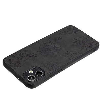 For Samsung Galaxy A05 4G Case Retro PU Leather+PC+TPU Mobile Phone Cover