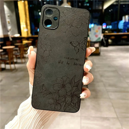 For Samsung Galaxy A05 4G Case Retro PU Leather+PC+TPU Mobile Phone Cover