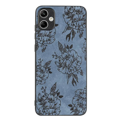 For Samsung Galaxy A05 4G Case Retro PU Leather+PC+TPU Mobile Phone Cover