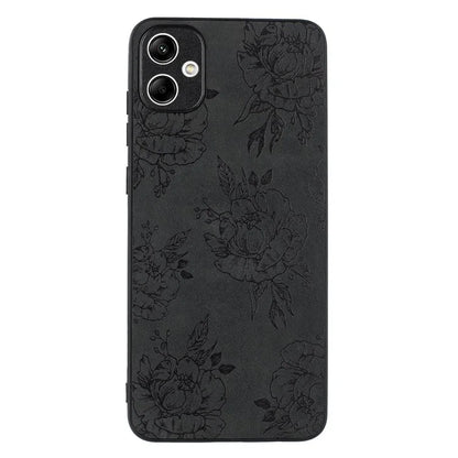 For Samsung Galaxy A05 4G Case Retro PU Leather+PC+TPU Mobile Phone Cover