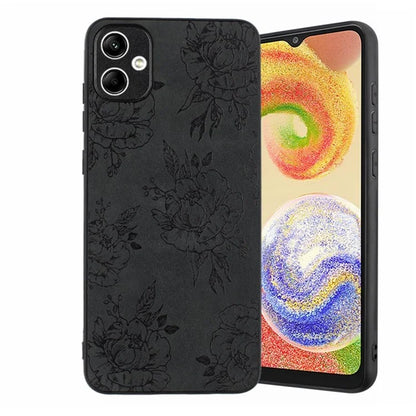 For Samsung Galaxy A05 4G Case Retro PU Leather+PC+TPU Mobile Phone Cover