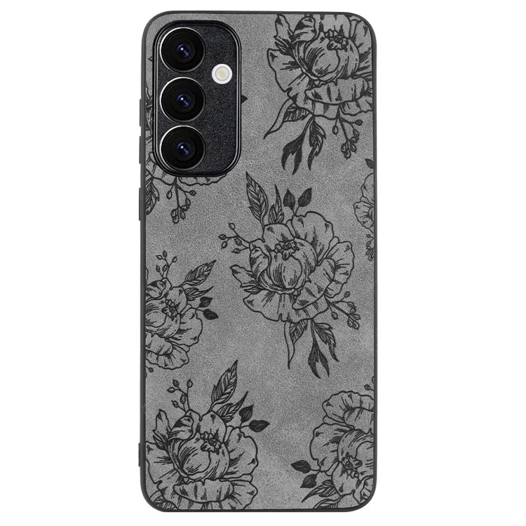 For Samsung Galaxy A25 5G (Global) (161.0 X 76.5 X 8.3mm) Retro Case Bump Proof PU Leather+PC+TPU Phone Cover