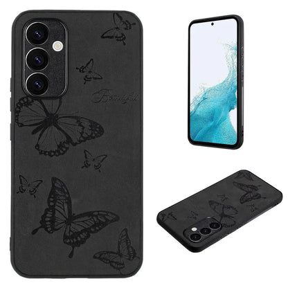For Samsung Galaxy A25 5G (Global) (161.0 X 76.5 X 8.3mm) Retro Case Bump Proof PU Leather+PC+TPU Phone Cover