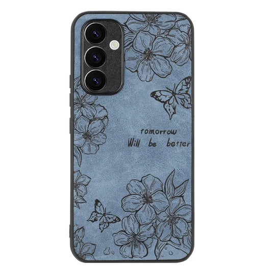 For Samsung Galaxy A15 5G Case Retro Leather Pattern Thin Anti-Scratch Back Cover