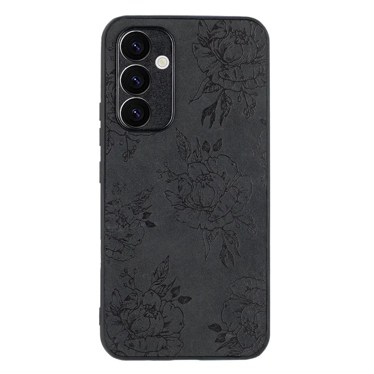 For Samsung Galaxy A15 5G Case Retro Leather Pattern Thin Anti-Scratch Back Cover