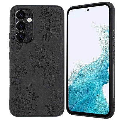 For Samsung Galaxy A15 5G Case Retro Leather Pattern Thin Anti-Scratch Back Cover