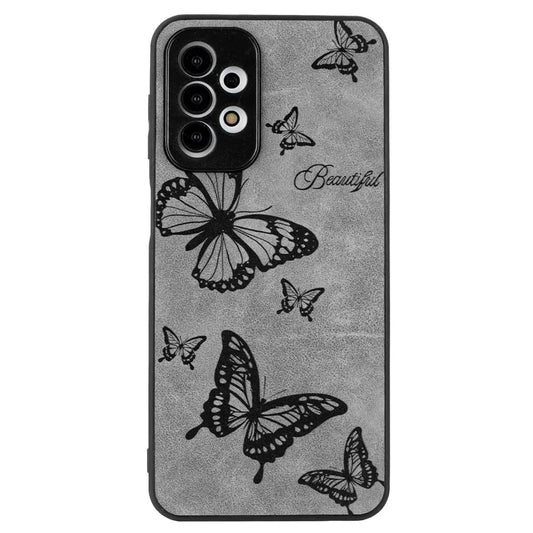 For Samsung Galaxy A23 5G (Global Version) / A23 4G Slim Case Pattern Print PU+PC+TPU Phone Cover
