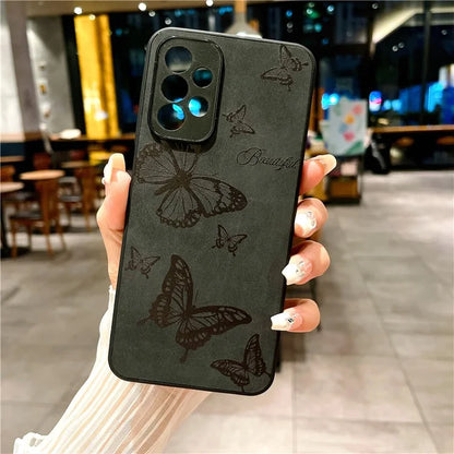 For Samsung Galaxy A23 5G (Global Version) / A23 4G Slim Case Pattern Print PU+PC+TPU Phone Cover