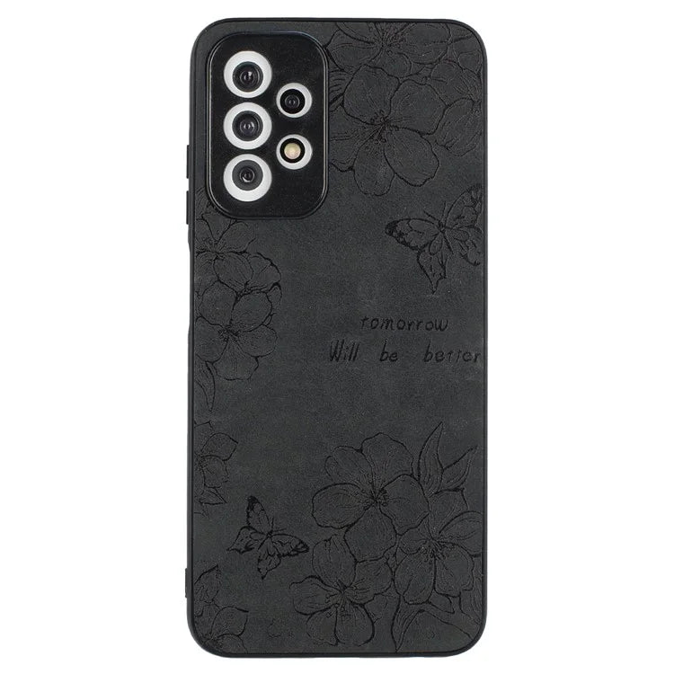 For Samsung Galaxy A23 5G (Global Version) / A23 4G Slim Case Pattern Print PU+PC+TPU Phone Cover