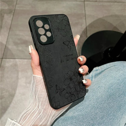 For Samsung Galaxy A23 5G (Global Version) / A23 4G Slim Case Pattern Print PU+PC+TPU Phone Cover