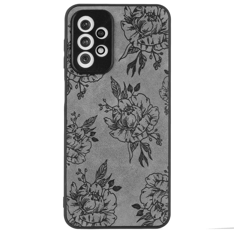For Samsung Galaxy A23 5G (Global Version) / A23 4G Slim Case Pattern Print PU+PC+TPU Phone Cover