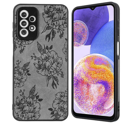 For Samsung Galaxy A23 5G (Global Version) / A23 4G Slim Case Pattern Print PU+PC+TPU Phone Cover