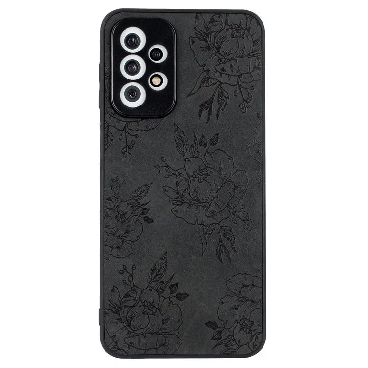 For Samsung Galaxy A23 5G (Global Version) / A23 4G Slim Case Pattern Print PU+PC+TPU Phone Cover