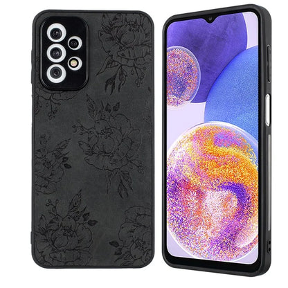 For Samsung Galaxy A23 5G (Global Version) / A23 4G Slim Case Pattern Print PU+PC+TPU Phone Cover