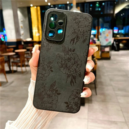 For Samsung Galaxy A23 5G (Global Version) / A23 4G Slim Case Pattern Print PU+PC+TPU Phone Cover