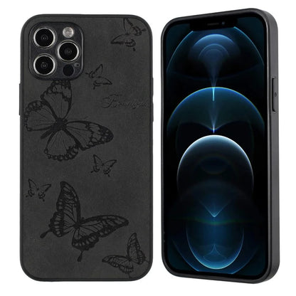 For iPhone 12 Pro Max Protective Case Pattern Print PU+PC+TPU Phone Cover